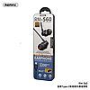 Навушники Type-C вакуумні з мікрофоном гарнітура REMAX Metal Wired Earphone RM-560 Чорний, фото 4
