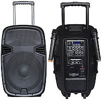 Портативная акустическая система JB12RECHARG350+MP3/Bluetooth+DC-DC INVERTOR