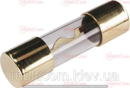 01-15-036. Запобіжник 30А під тримач "КОЛБА", gold pin, 10х38мм, фото 1