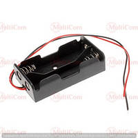 01-15-052. Корпус тримач 2 батарейок АА, 30х58, з проводами 15см