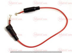 01-15-014. Тримач запобіжника (Fuse), 6х30мм, з кабелем, чорний