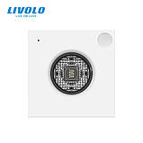 Розумний механізм датчик звуку та освітленості Livolo білий ZigBee (VL-FCJZ-2WP), фото 3