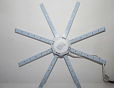 Ультрафіолетовий світлодіодний світильник Uf-24, 48 діодів, 24Вт, 220В