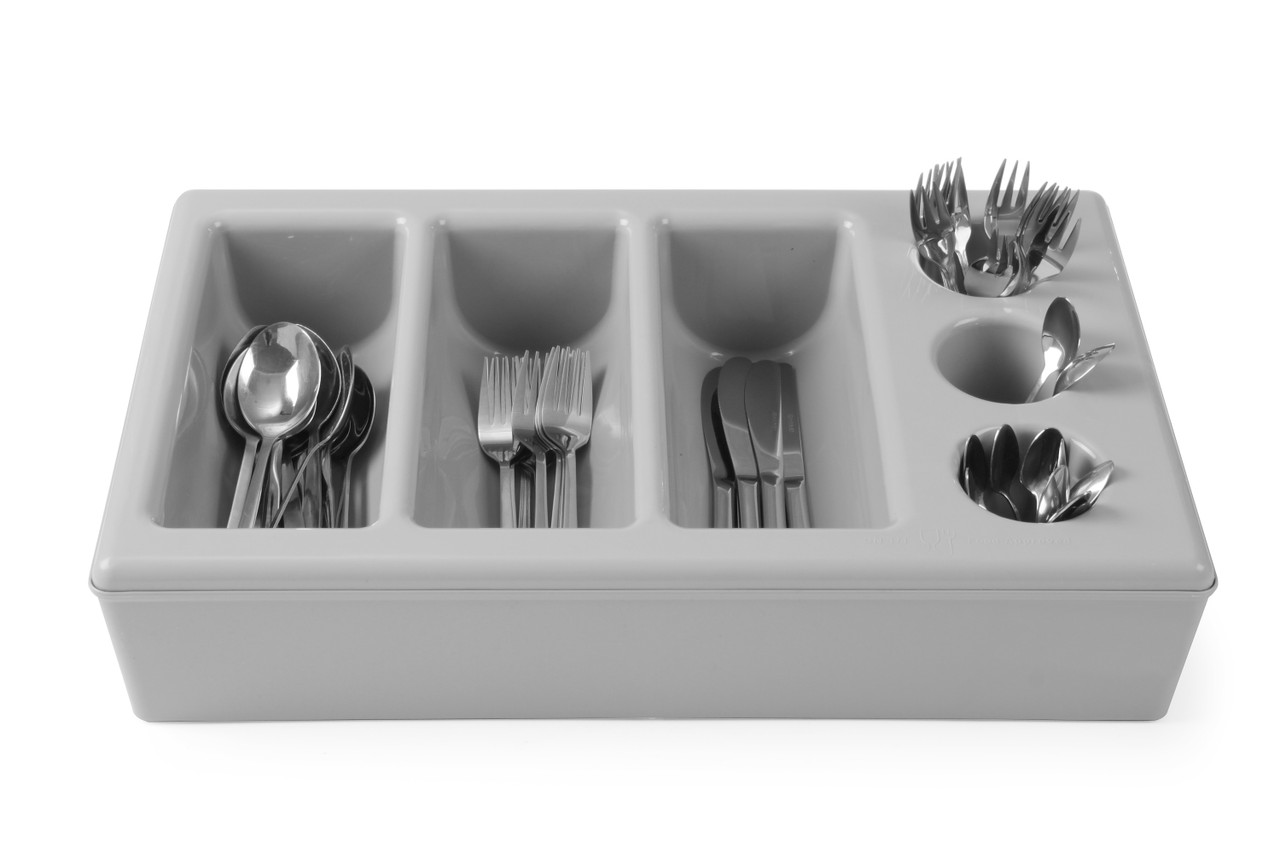 Контейнер для Столовых Приборов с Подставкой 6 Секций 552261 Hendi ...