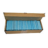 Крейда для малювання блакитна, 100 шт., 900 г, 12х12х75 мм, коробочка з гофрокартону, фото 2