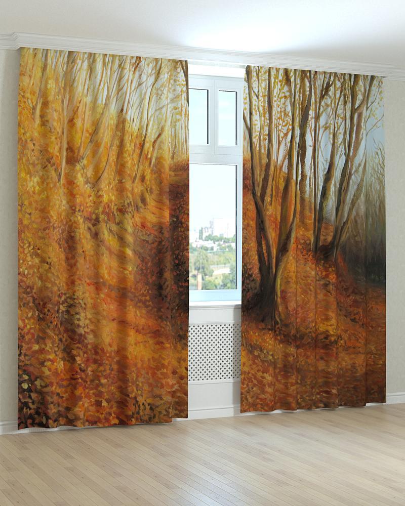 Фотоштори опале листя, фото 1