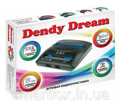 Ігрова приставка 8-bit Dendy Dream+300ігр, фото 1