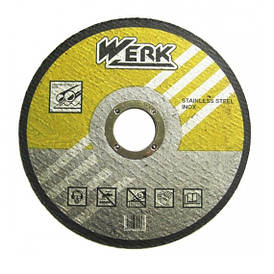 Круг відрізний по металу Werk (350*3,5*25,4 мм)