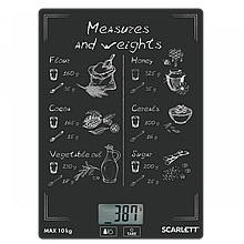 Ваги кухонні Scarlett SC-KS57P64 (Скарлет) (10 кг)