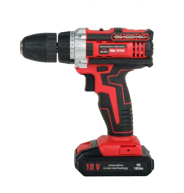 Шурупокрут акумуляторний Vitals Professional AUpo 18/2sli