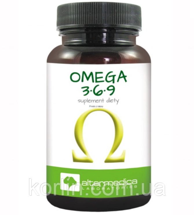 Omega 3-6-9 EPA DHA Риб'ячий Жир 30 кап Altermedica ПОЛЬША Доставка з ЄС