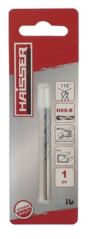 Свердло для металу Haisser HSS-R 8.5х75х117мм Cobalt DIN 338, фото 1
