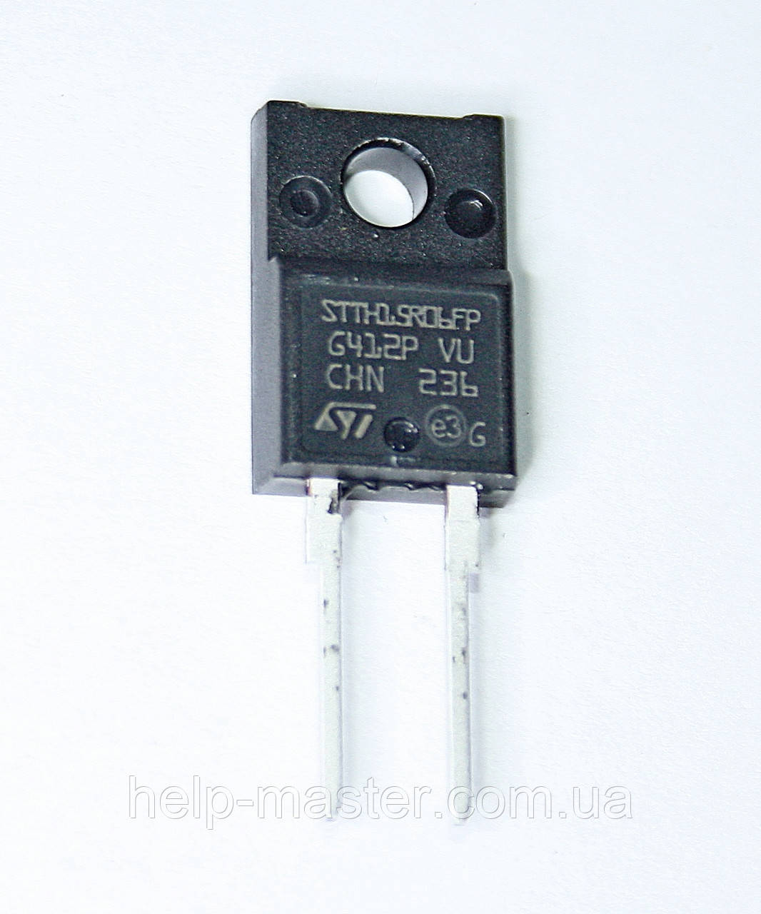 Диод STTH15R06FP (TO-220), фото 1