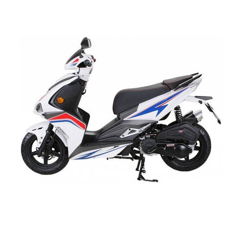 Скутер Forte Fantasy 125CC (біло-чорний), фото 3