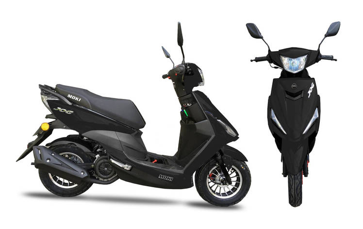 Скутер Forte New JOG 80CC (чорний), фото 1