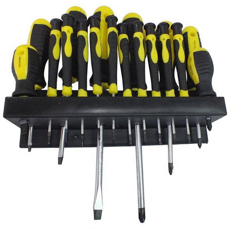 Набір викруток Сталь, 18шт. (49044), фото 1