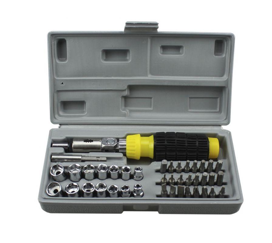 Набір викрутка з бітами 41в1 Сталь (49052)