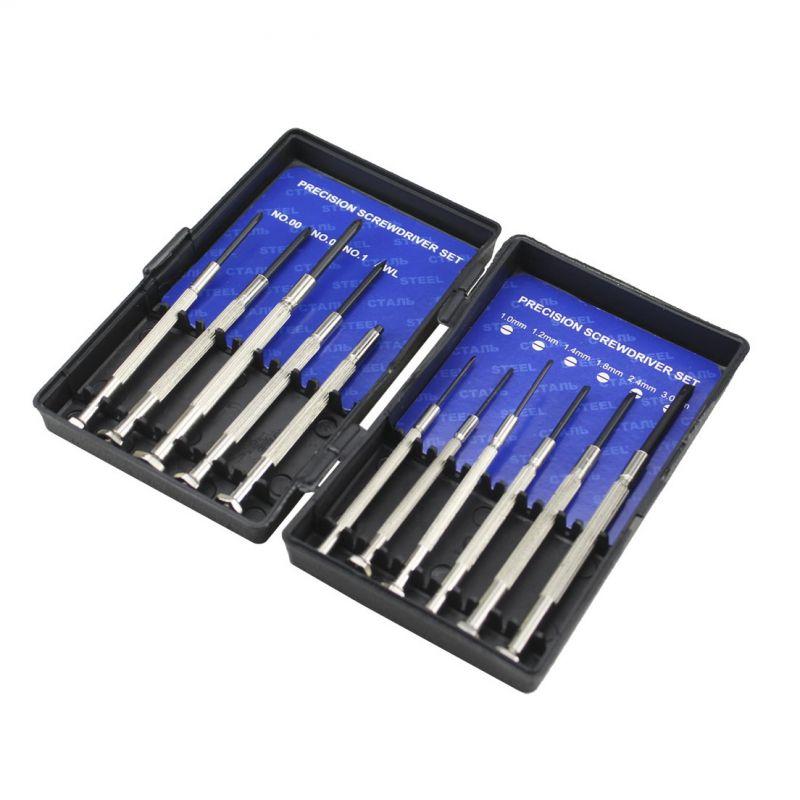 Набір викруток для точної механіки Сталь, 11 шт. (49059)