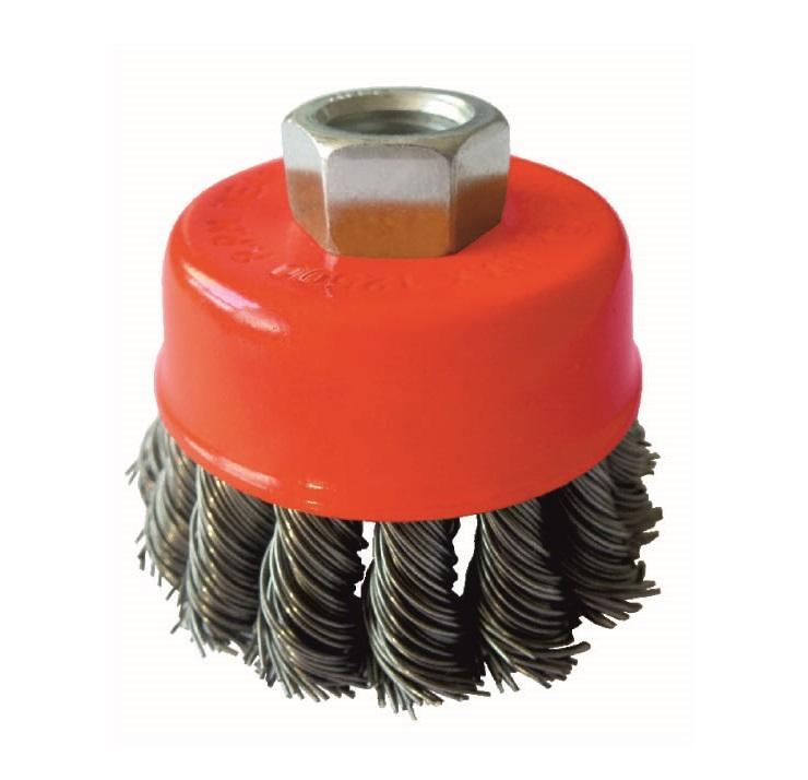 Щітка торцева плетені Werk 125мм