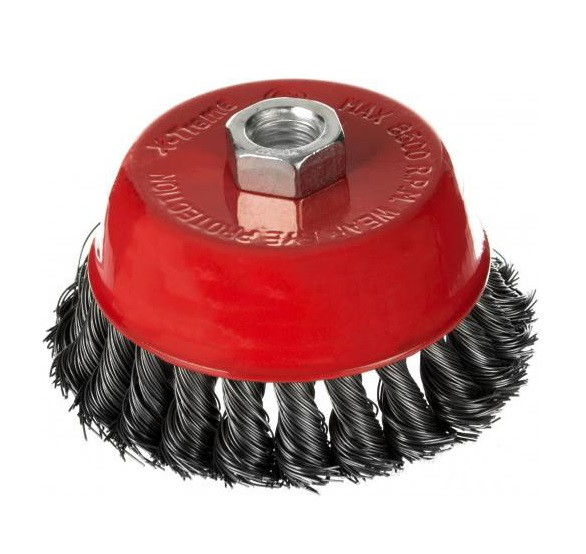 Щітка торцева плетені X-Treme 125мм