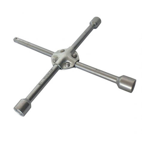 Ключ балонний хрестової посилений Сталь, 14"х355мм D=16мм (48400), фото 1