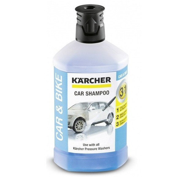 Автомобильный шампунь Karcher RM 610 Plug N Clean 3 в 1, 1л