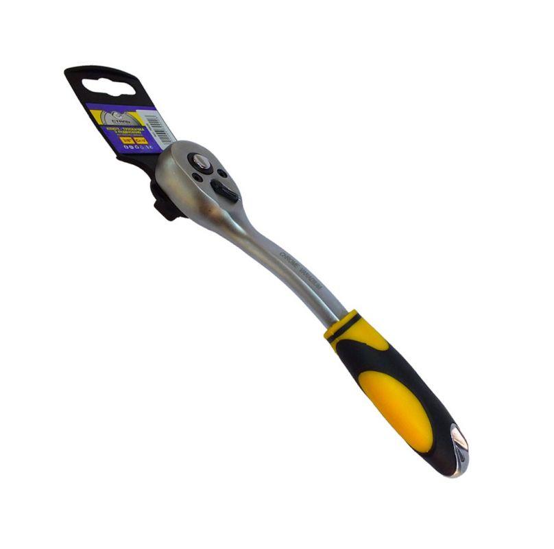 Ключ-тріскачка Сталь 3/8", 72 зуба (70020)