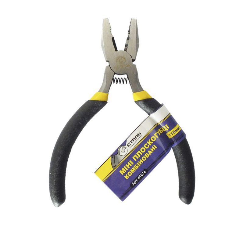Міні плоскогубці Сталь, 115мм (41074)