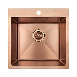 Мийка Imperial D5050BR PVD bronze 2.7/1 на/під стільницю (нерж. сталь)
