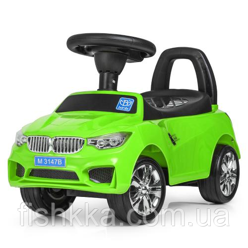 Дитяча каталка-толокар Bambi M 3147B-5, музика, світло
