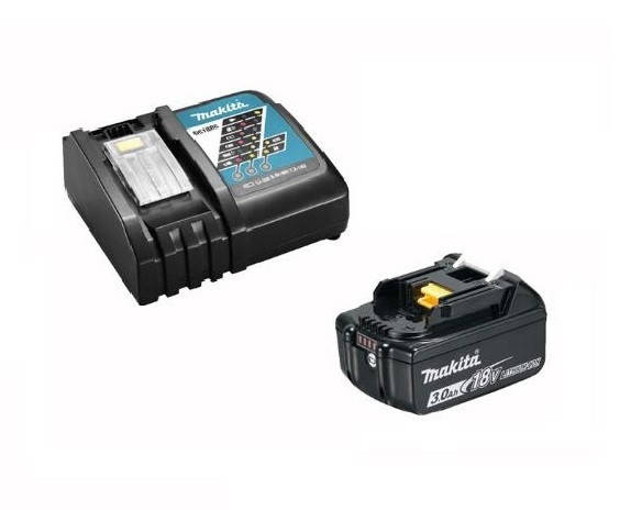 Набір акумулятор Makita Li-ion BL1830B + зарядний пристрій Makita DC18RC (191A24-4), фото 2