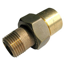 З'єднання під пайку розбірні ВП (внутрішня пайка) х НР (зовнішня різьба)