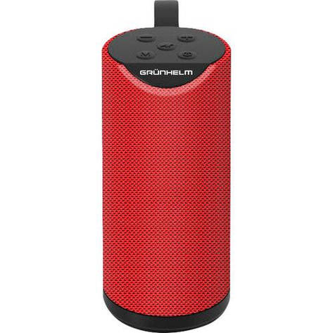 Портативна Bluetooth-колонка Grunhelm GW-60-R Red, фото 1