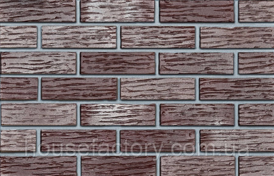 Клінкерна Плитка Roben ADELAJDA Бургунд рифлена NF 240x14x71