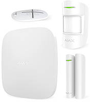 Комплект охоронной сигнализации Ajax StarterKit, Ethernet, 2G, белый