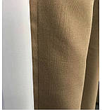 Комплект штор на тасьмі Штори 200х270 штори мікровелюр Штори з підхватами Колір Золотистий, фото 6