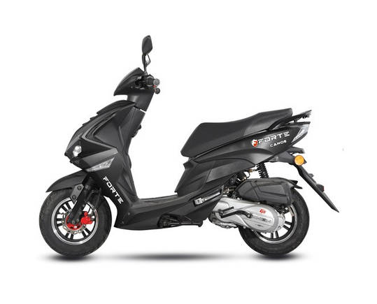 Скутер Forte Canoe 150CC (чорний), фото 1