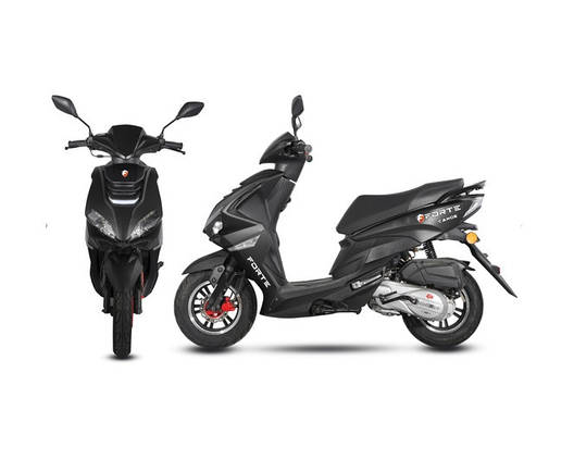 Скутер Forte Canoe 150CC (чорний), фото 3