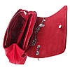 Сумка Assa 1273-17366 шкіряна жіноча червона, фото 8