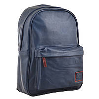 Городской молодежный подростковый рюкзак синий для парней YES ST-16 Infinity dark blue для старшеклассников