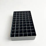 Підставка для маркерів на 60 предметів чорного кольору, органайзер для канцелярського приладдя, фото 2