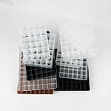 Підставка для маркерів на 80 предметів коричневого кольору, органайзер для канцелярського приладдя, фото 4