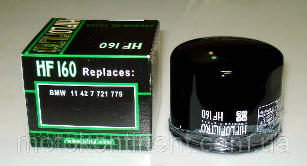 ФІЛЬТР МАСЛЯНИЙ HIFLO HF160