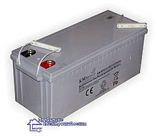 Гелева батарея KM battery NPG 12-200 (200А*Год)