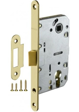 Корпус замку ARMADILLO LH 85-50 Plastik SG матове золото (латунь) (Китай)