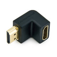 Адаптер HDMI - HDMI, мама-папа, угловой переходник 90, 103785