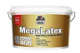Dufa MegaLatex D120 1.4кг Дюфа біла глибокоматова надстійка фарба