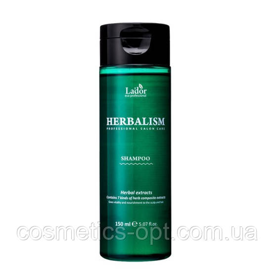 Успокаивающий травяной шампунь Lador Herbalism Shampoo, 150 ml