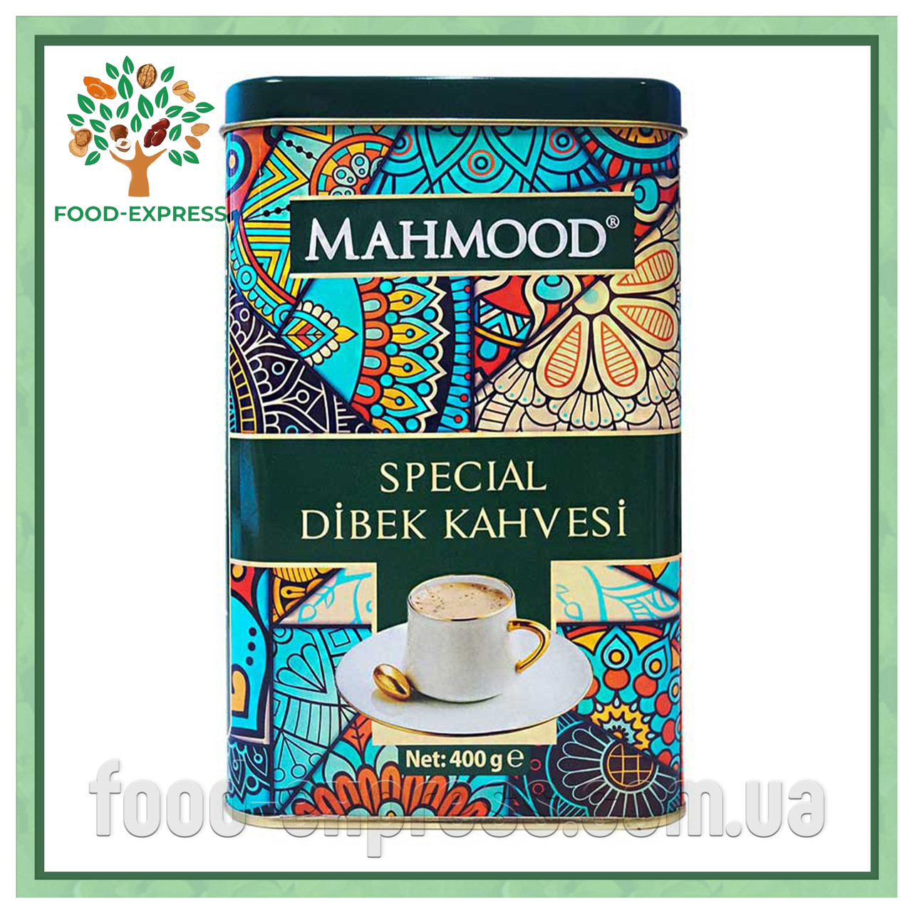 Кава турецька традиційна екстра помолу MAHMOOD, 400г, фото 1