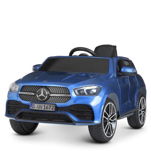 Дитячий електромобіль Bambi Mercedes M 4563EBLRS-4 синій зі звуком і світлом